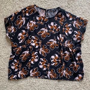 Madewell floral blouse size Medium